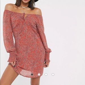 Off the shoulder ASOS Dress